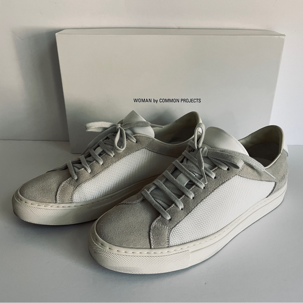 Woman by COMMON PROJECTS Retro Summer Edition Sneakers 6059 White/Grey 38/8